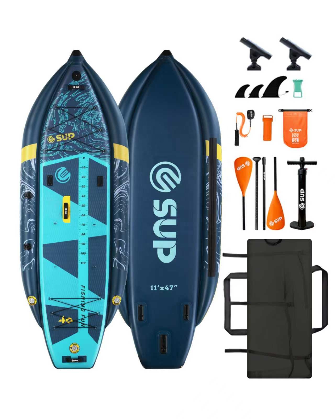 Kayak Gonfiabile da Pesca con  - Rod Holder Fishing recensione e prezzo