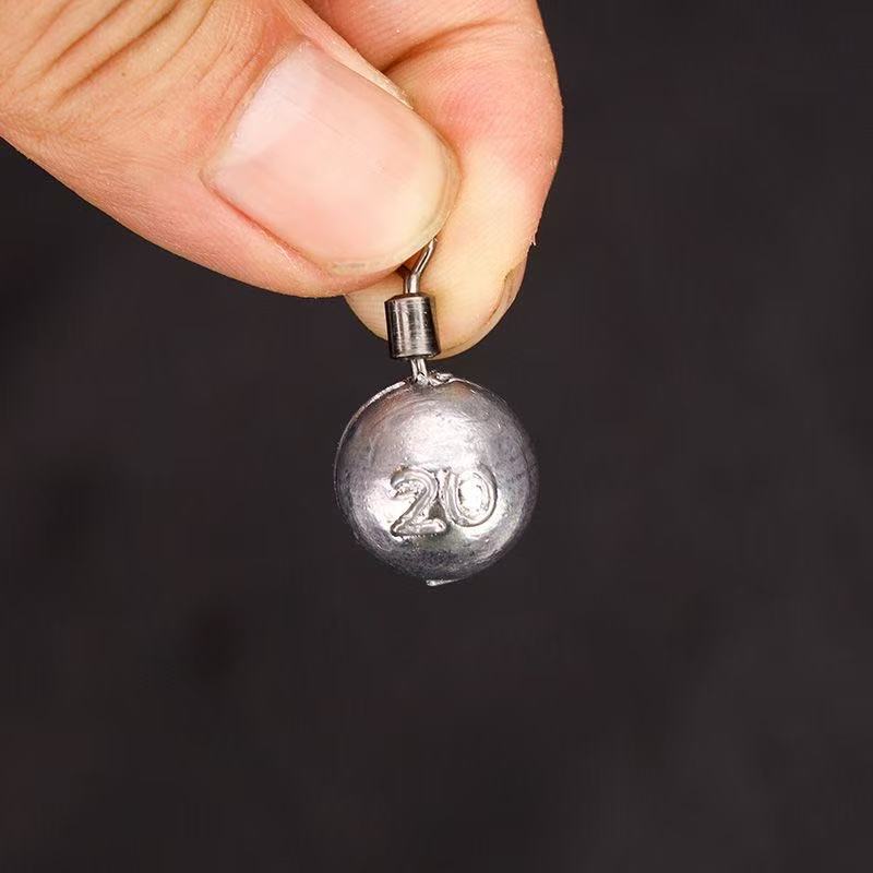 10 pz. Piombi a Sfera Rotondi  - Fishing Equipment On Sale recensione e prezzo