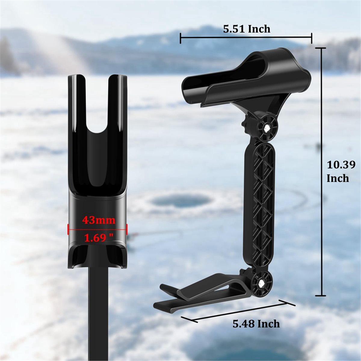 POPULAR-2 Pezzi Portacanna Reg - Rod Holder Fishing recensione e prezzo