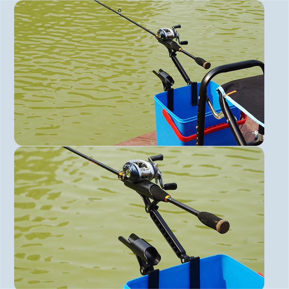 POPULAR-2 Pezzi Portacanna Reg - Rod Holder Fishing recensione e prezzo